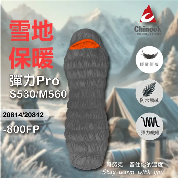 【大山野營】美國 Chinook PRO M560 S5