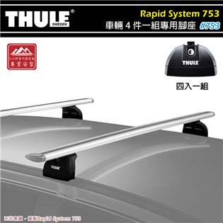 【大山野營】THULE 都樂 753 Rapid Sys
