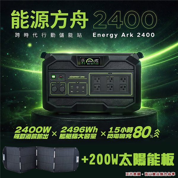 【大山野營】送拖行包 ENERCENTRIK 能源方舟 